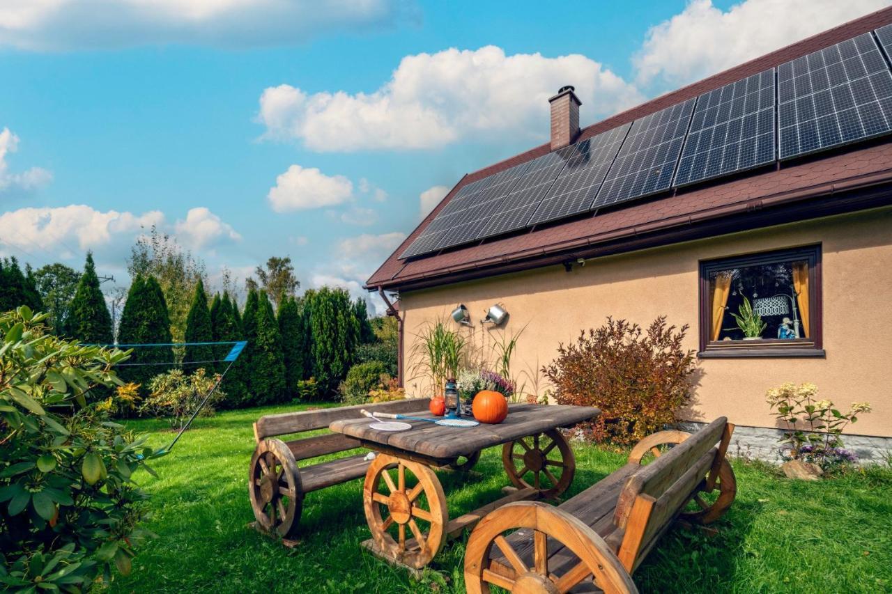 Smyrkowy Dom Z Kominkiem Z Goraca Balia Kolo Karpacza Janowice Wielkie Exterior photo
